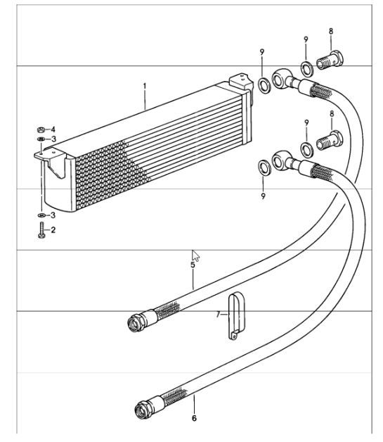 Diagram 180-10 Porsche Macan (95B) MK1 (2014-2018) Engine
