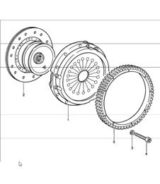 clutch 911 1987-89