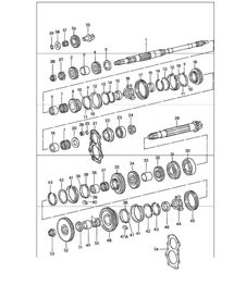 gears and shafts 4-speed gear wheel sets see group 3/03/00