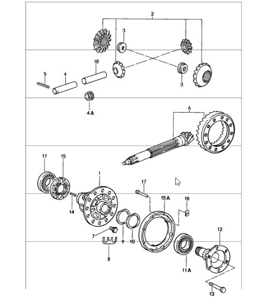 differential 911 1987-89