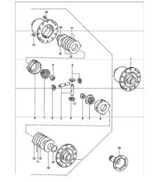 limited-slip differential 911 1987-89