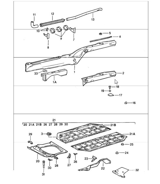 frame centre 911 1987-89
