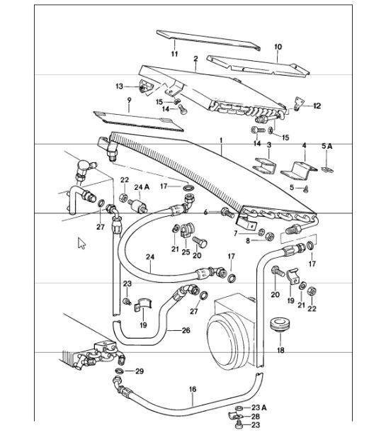 Diagram 813-55 Porsche 968 3.0L 1992-94 Body