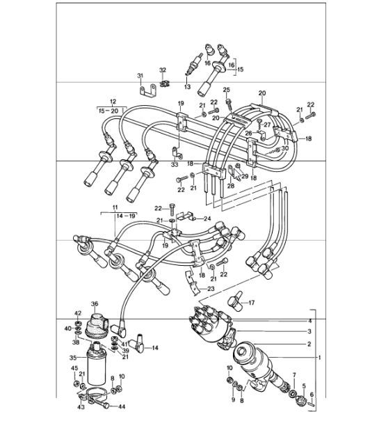 Diagram 901-02 Porsche 开曼 2.7L 981 2013-16 电子设备