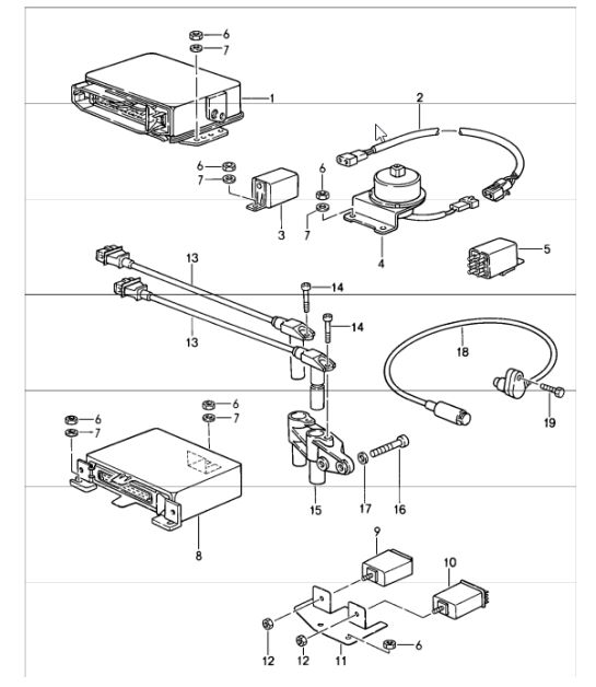 engine electrics - 3 - 911 1987-89