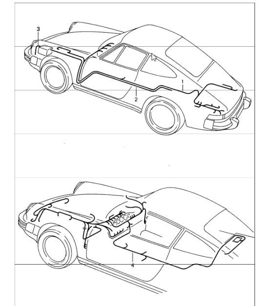 Diagram 902-10 Porsche Cayenne MK1 (955) 2003-2006 Equipo eléctrico
