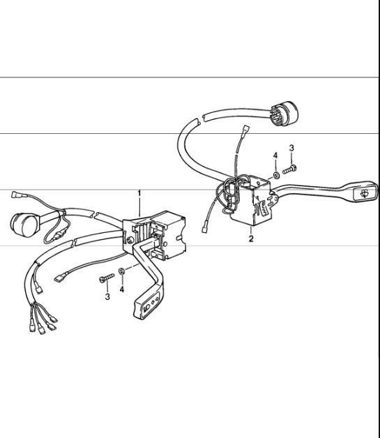 Diagram 903-10 Porsche 991 (911) MK2 2016-2019 Electrical equipment