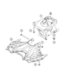 Gearbox bracket 911 (991) GT3 CUP 2016
