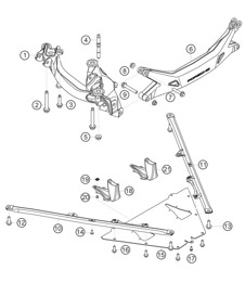 Rear axle side-carrier 911 (991) GT3 CUP 2016