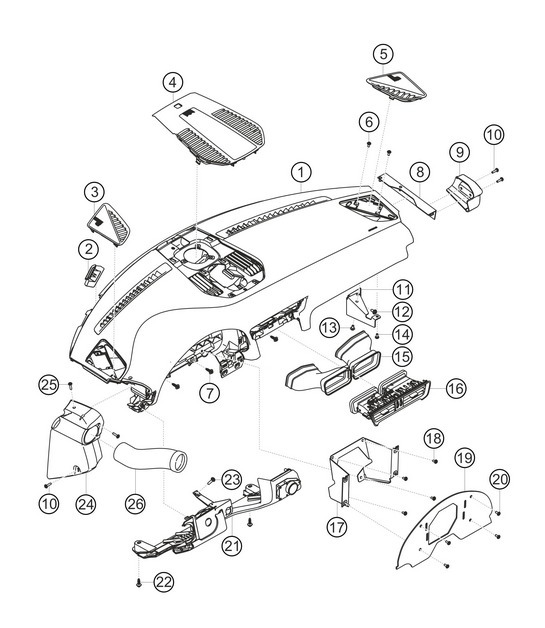 Diagram 8.8-15 Porsche Boxster 718 (982) 2017>> Body