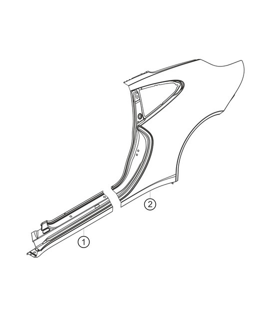 Diagram 8.8-03 Porsche Cayman 987C / 981C (2005-2016) Body