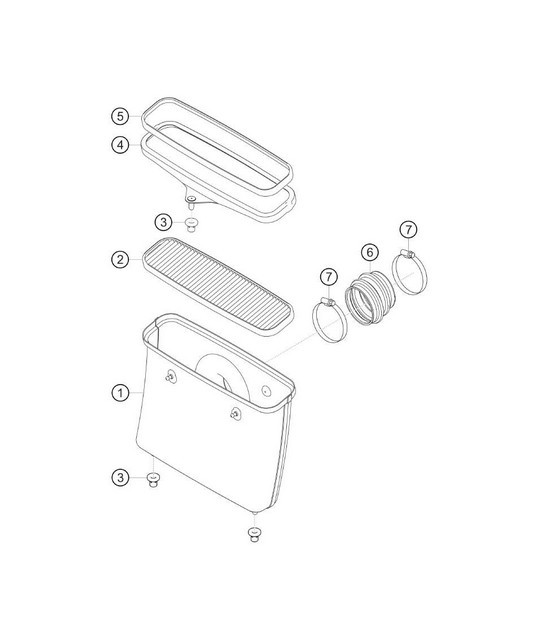 Diagram 1.1-23 Porsche 991 (911) MK2 2016-2019 Engine