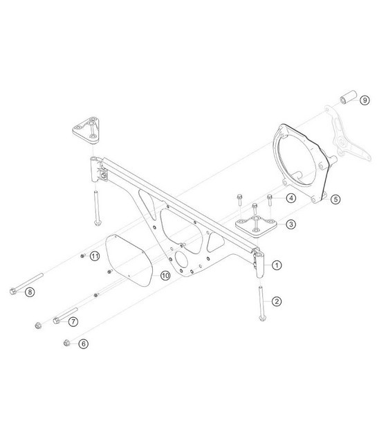 Diagram 1.1-25 Porsche Cayman 718C (982C) 2017>> Engine
