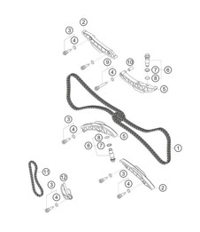 timing chains 911 (991) GT3 CUP 2018 - 2019