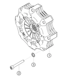 clutch 911 (991) GT3 CUP 2018 - 2019