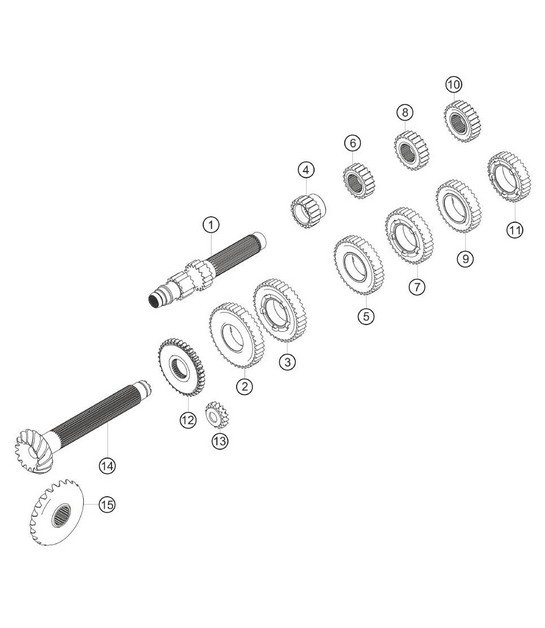 Diagram 3.3-10 Porsche 992.1 Targa 4S / GTS 3.0L 2020-24 Transmission