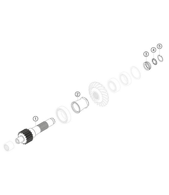 Diagram 3.3-12 Porsche 997 (911) MK1 2005-2008 Transmission