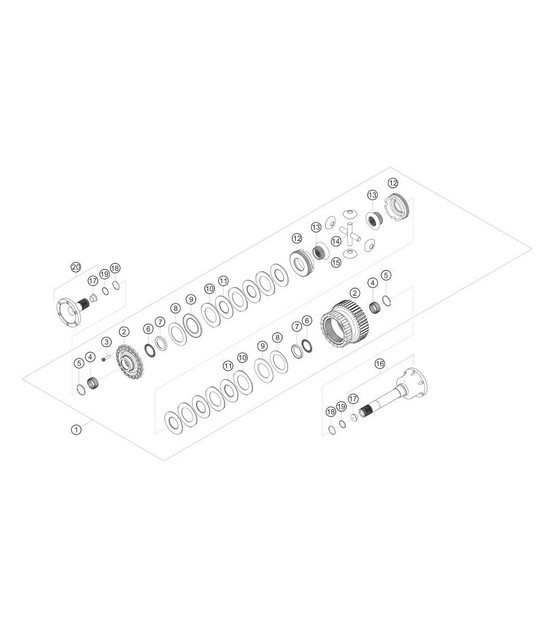 Diagram 3.3-16 Porsche Macan (95B) MK1 (2014-2018) Transmission