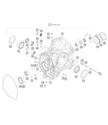 gearbox housing 911 (991) GT3 CUP 2018 - 2019