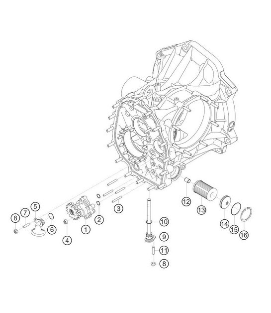 Diagram 3.3-06 Porsche Cayman 718C (982C) 2017>> Transmission