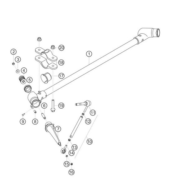 Diagram 4.4-03 Porsche 991 (911) MK2 2016-2019 Front Axle, Steering 