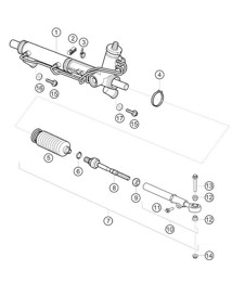 steering gear 911 (991) GT3 CUP 2018 - 2019