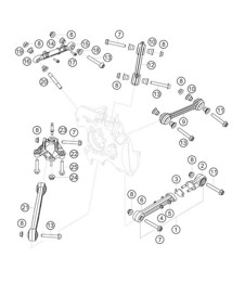 rear axle wishbones 911 (991) GT3 CUP 2018 - 2019