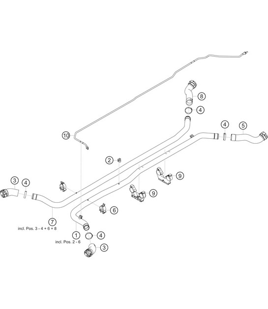 Mid water circuit 911 (992) GT3 CUP 2021