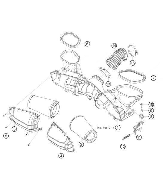 Diagram 1.1-24 Porsche Macan (95B) MK1 (2014-2018) Engine