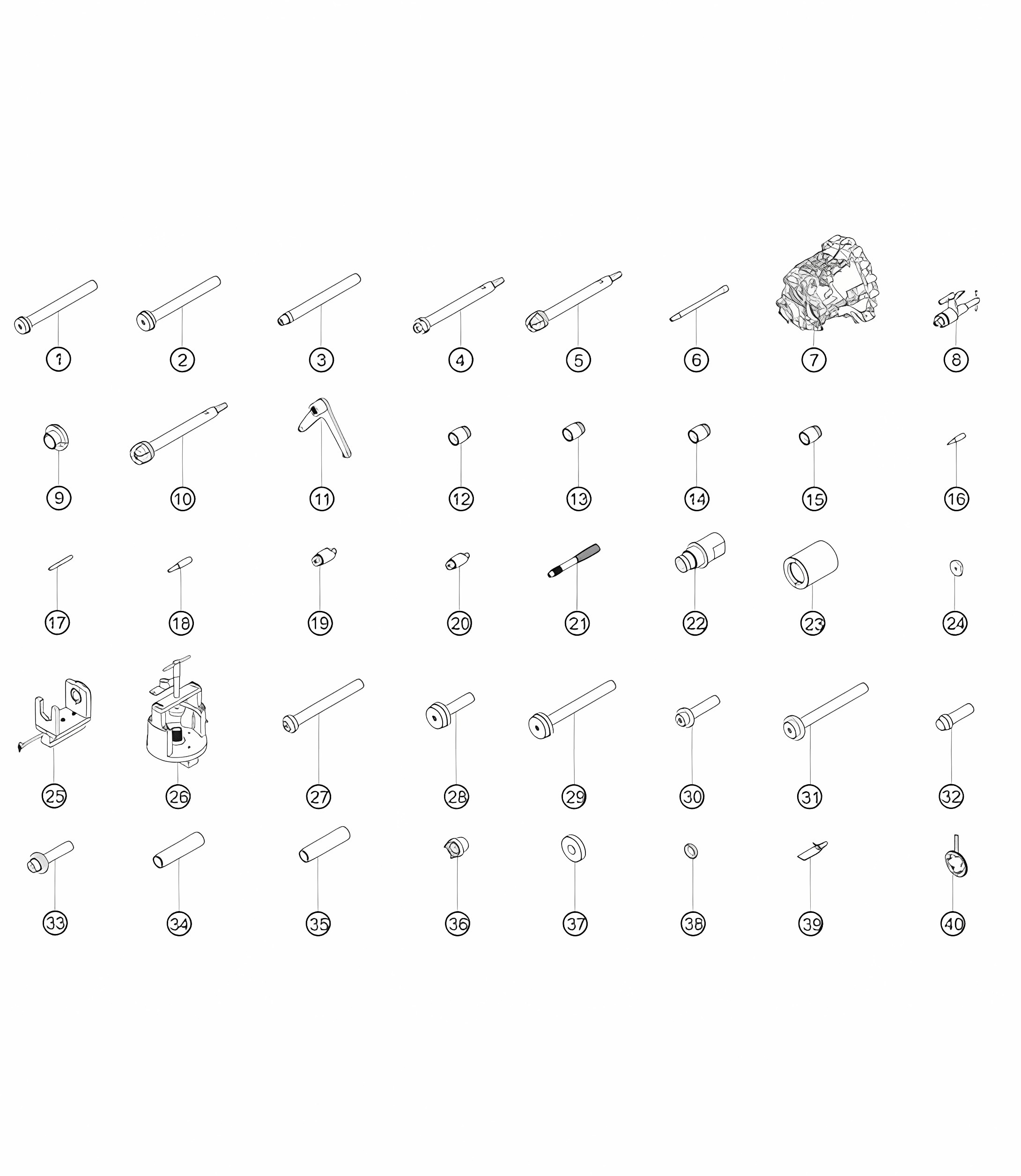 Gearbox tools - 1 - 911 (992) GT3 CUP 2021