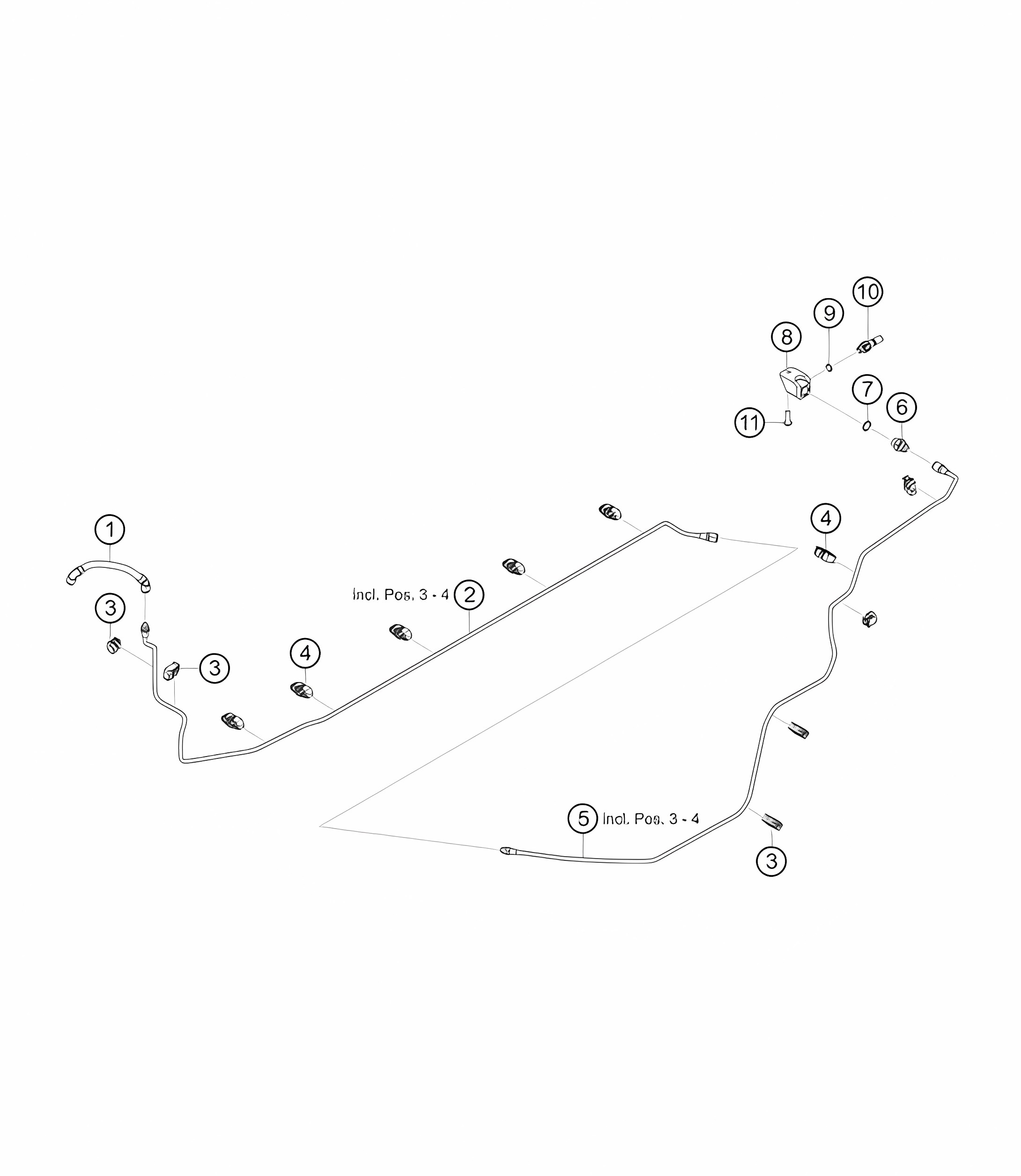 Fuel lines 911 (992) GT3 CUP 2021