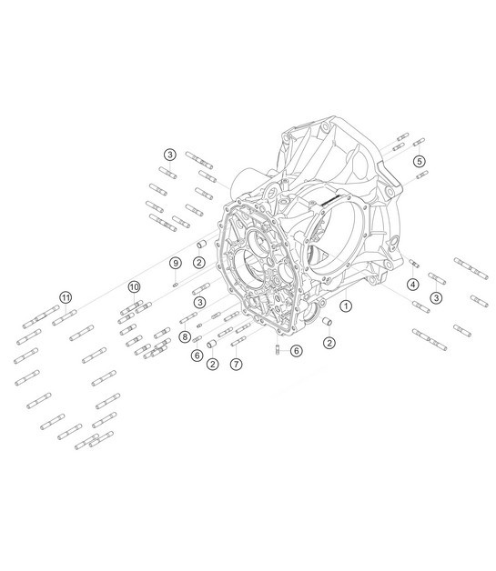 Diagram 3.3-05 Porsche Macan (95B) MK1 (2014-2018) Transmission