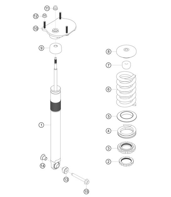Diagram 4.4-06 Porsche 992 (911) MK1 2019-2024 Front Axle, Steering 