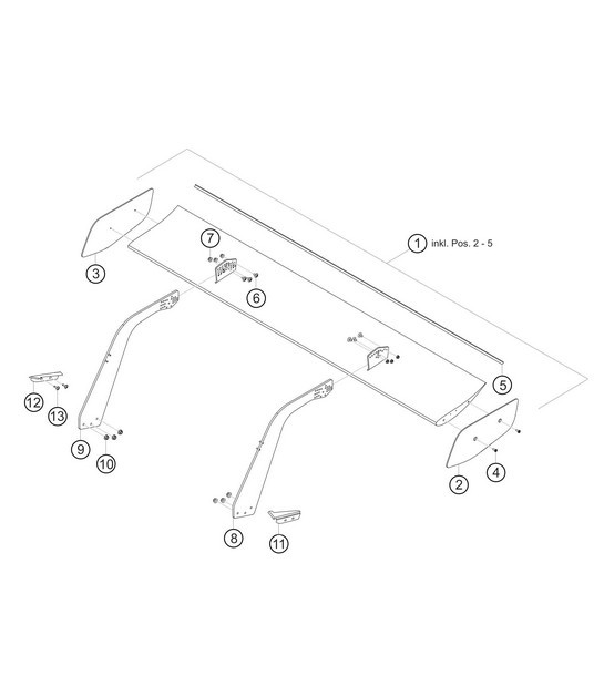 Diagram 8.8-14 Porsche 356 (1950-1965) Body