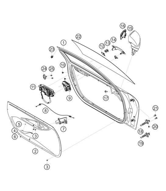 Diagram 8.8-15 Porsche Cayman 987C / 981C (2005-2016) Body