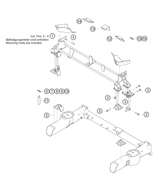 Back-end spare parts 911 (992) GT3 CUP 2021