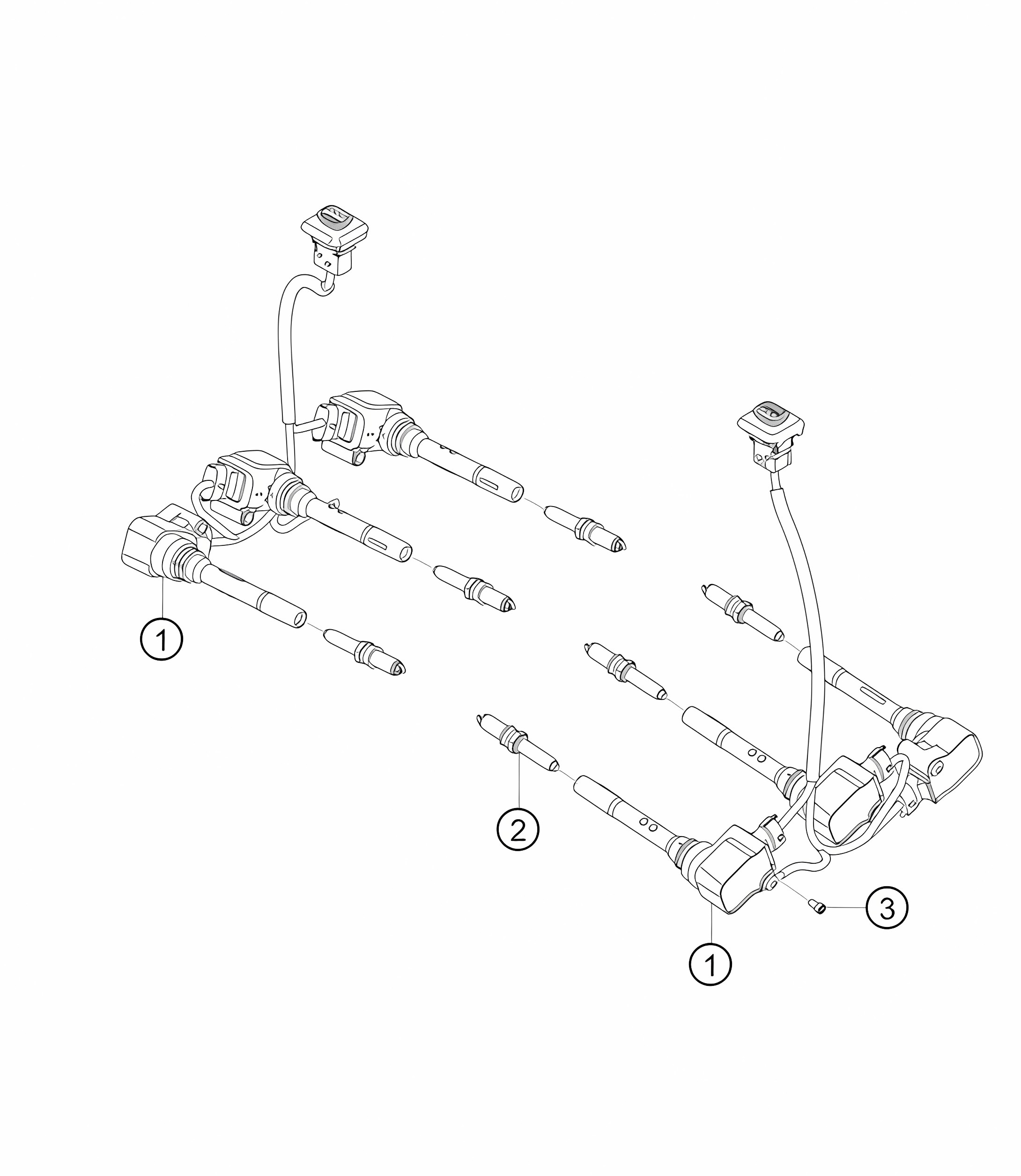 Ignition system 911 (992) GT3 CUP 2021