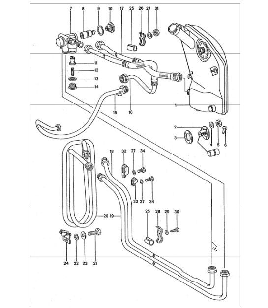 Diagram 104-05 Porsche Macan S Gasolina 3.0L V6 340 CV Motor