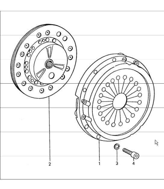 Diagram 301-00 Porsche 914 (1970-1976) Transmission