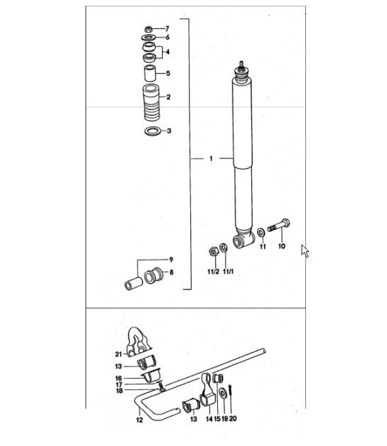 Diagram 502-00 Porsche Boxster 718 (982) 2017>> Rear Axle