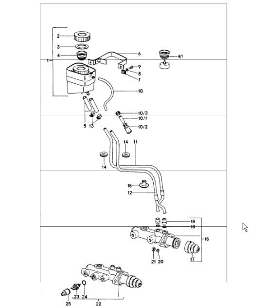 Diagram 604-00 Porsche Cayenne S 4.5L V8 2003>> Wheels, Brakes