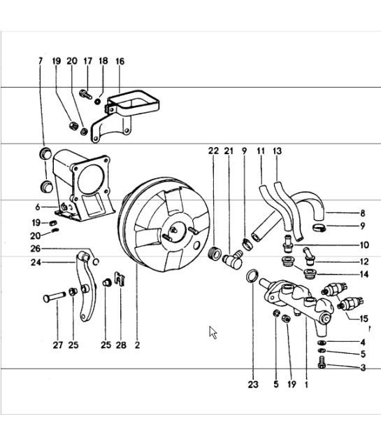 Diagram 604-10 Porsche Panamera 4S V6 Turbo 3.0L 4WD Executive 