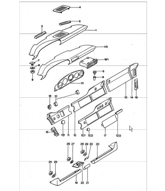 Diagram 809-00 Porsche Cayman 718C (982C) 2017>> Body