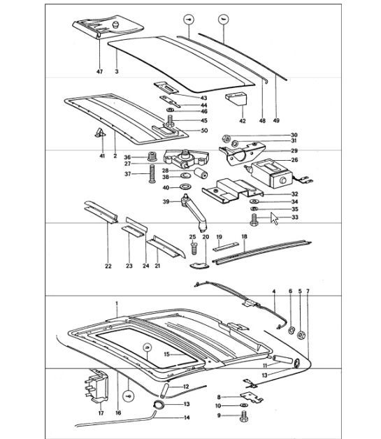 Diagram 811-00 Porsche Macan (95B) MK1 (2014-2018) Body