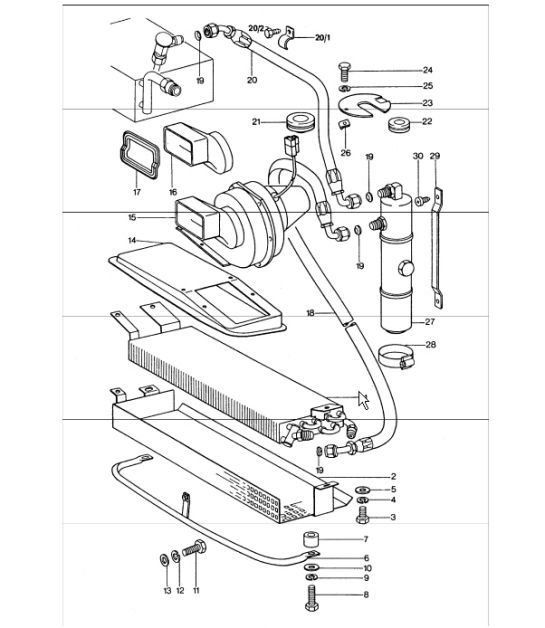 Diagram 813-55 Porsche Macan (95B) MK1 (2014-2018) Body