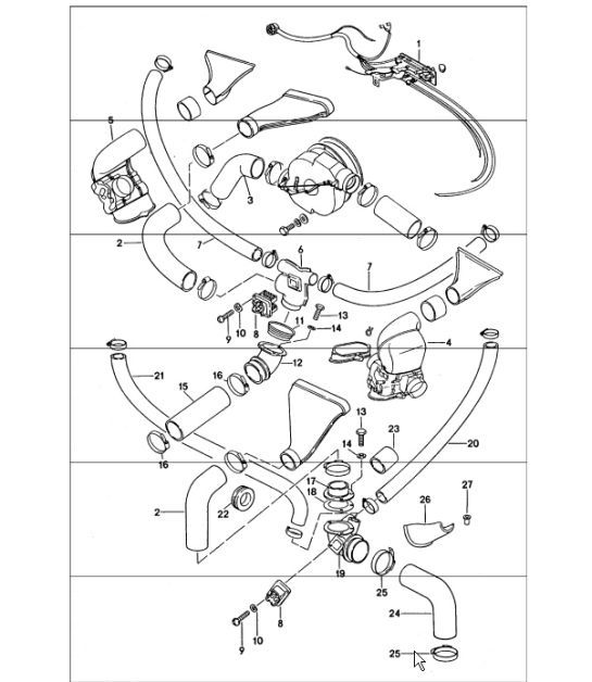 Diagram 813-65 Porsche 991 (911) MK1 2012-2016 Body