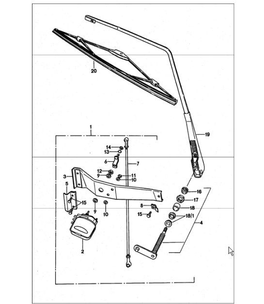 Diagram 904-05 Porsche Boxster 986 2.7L 2003-04 Electrical equipment