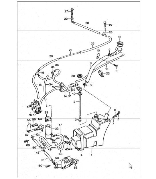 Diagram 904-35 Porsche Macan (95B) MK1 (2014-2018) Electrical equipment
