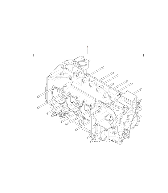 Crankcase housing / Magnesium 914-6 2.0L >>1971