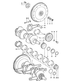 Crankshaft   914-6 1970-76